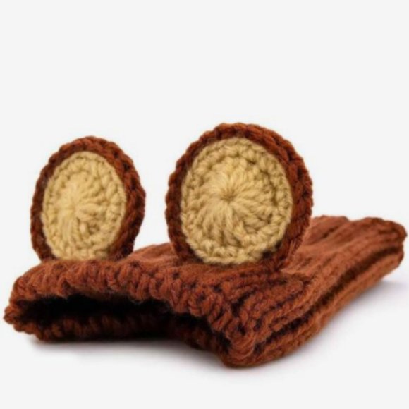 | furbaby love: grizzly bear zoo snood | - Picture 2 of 5